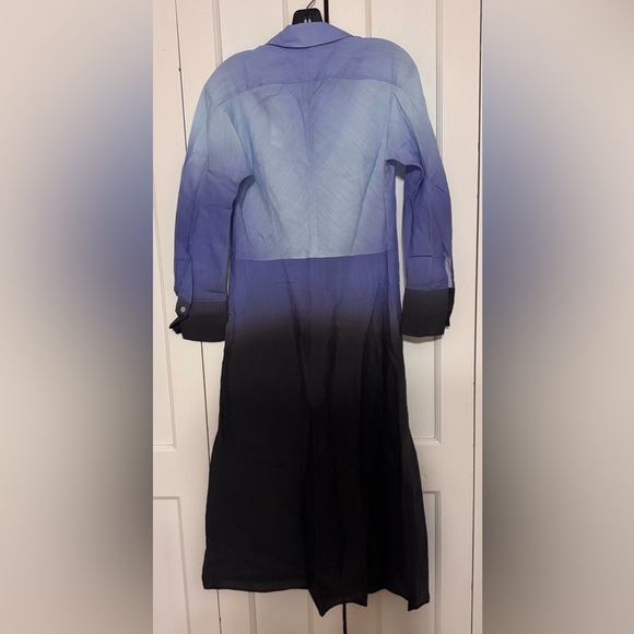 Vince Ombré Maxi Shirtdress - Picture 6 of 8